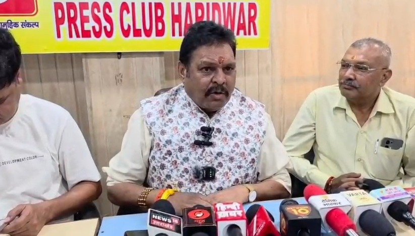 हरिद्वार में प्रेस वार्ता, सुरेश राठौड़ ने दी सफाई, बोले- सच्चाई जल्द आएगी सामने..