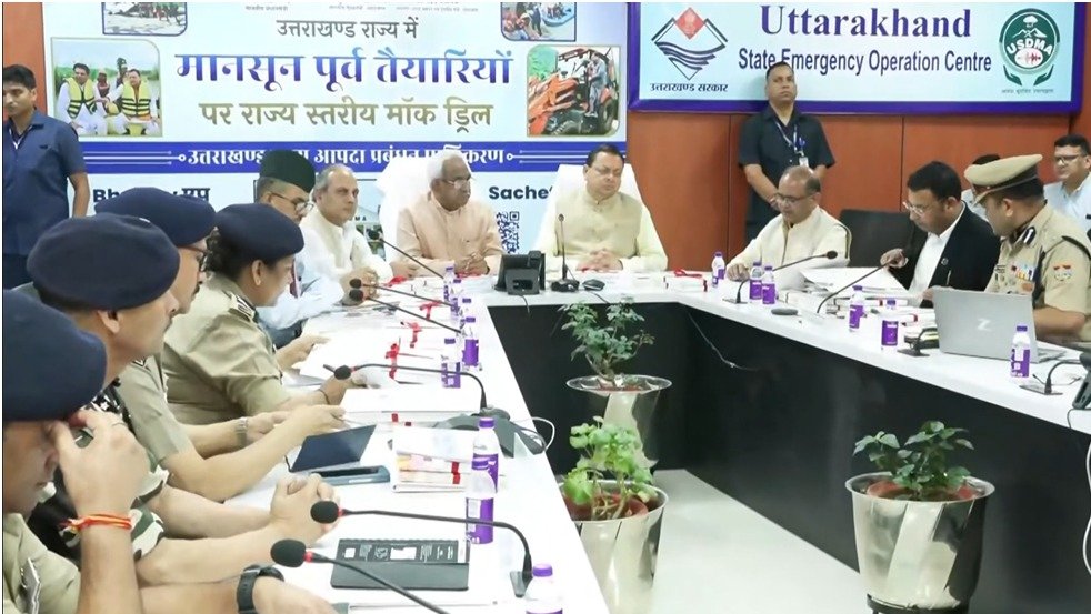 मुख्यमंत्री धामी बोले- आपदा प्रबंधन में पूर्व तैयारी ही सबसे बड़ी ताकत